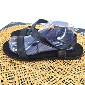 Aerosoles Black Strappy Sandals Size 9